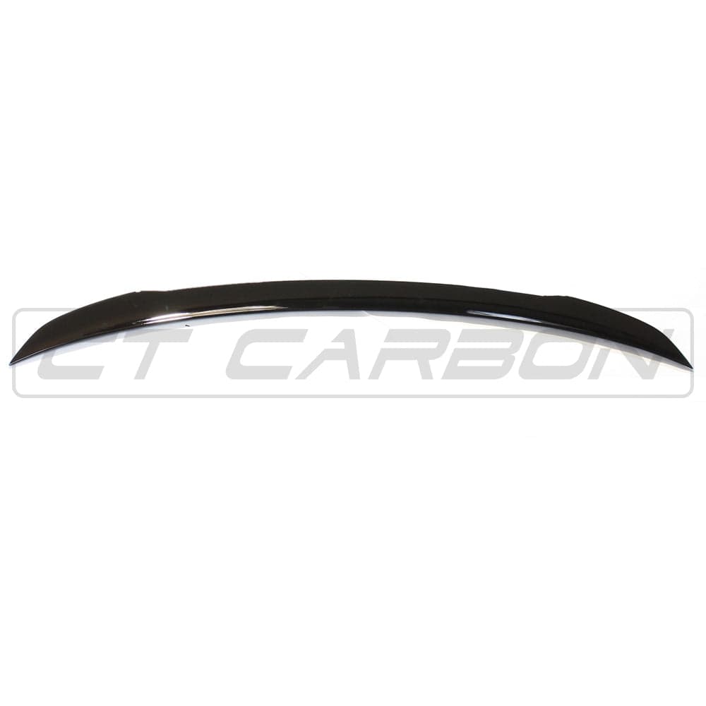 Gloss black spoiler for Mercedes A-Class Saloon V177 2018+ by CT Carbon, shown installed on the vehicle.