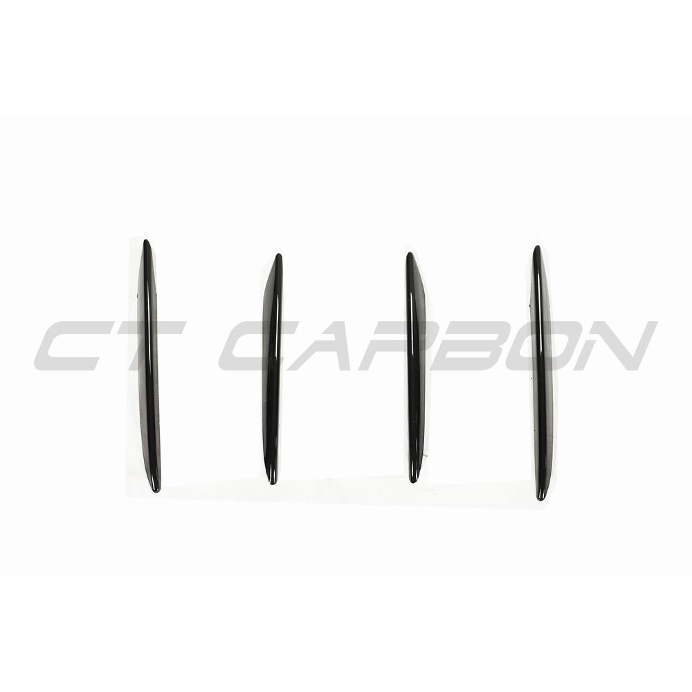 Carbon fiber front grille trim for Mercedes C238 E-Class Coupe 2017-2020, stylish accessory by CT Carbon.