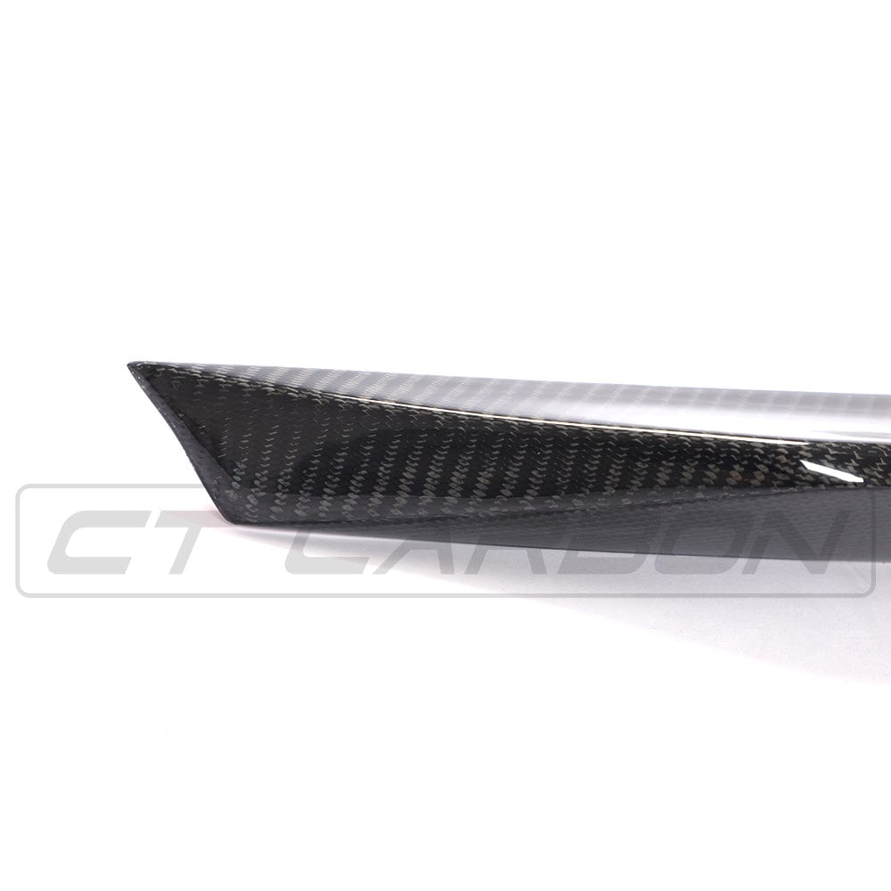 Mercedes C63 W205 2015-2018 coupe carbon fiber kit by CT Carbon, featuring full exterior components in a sleek, high-quality finish.