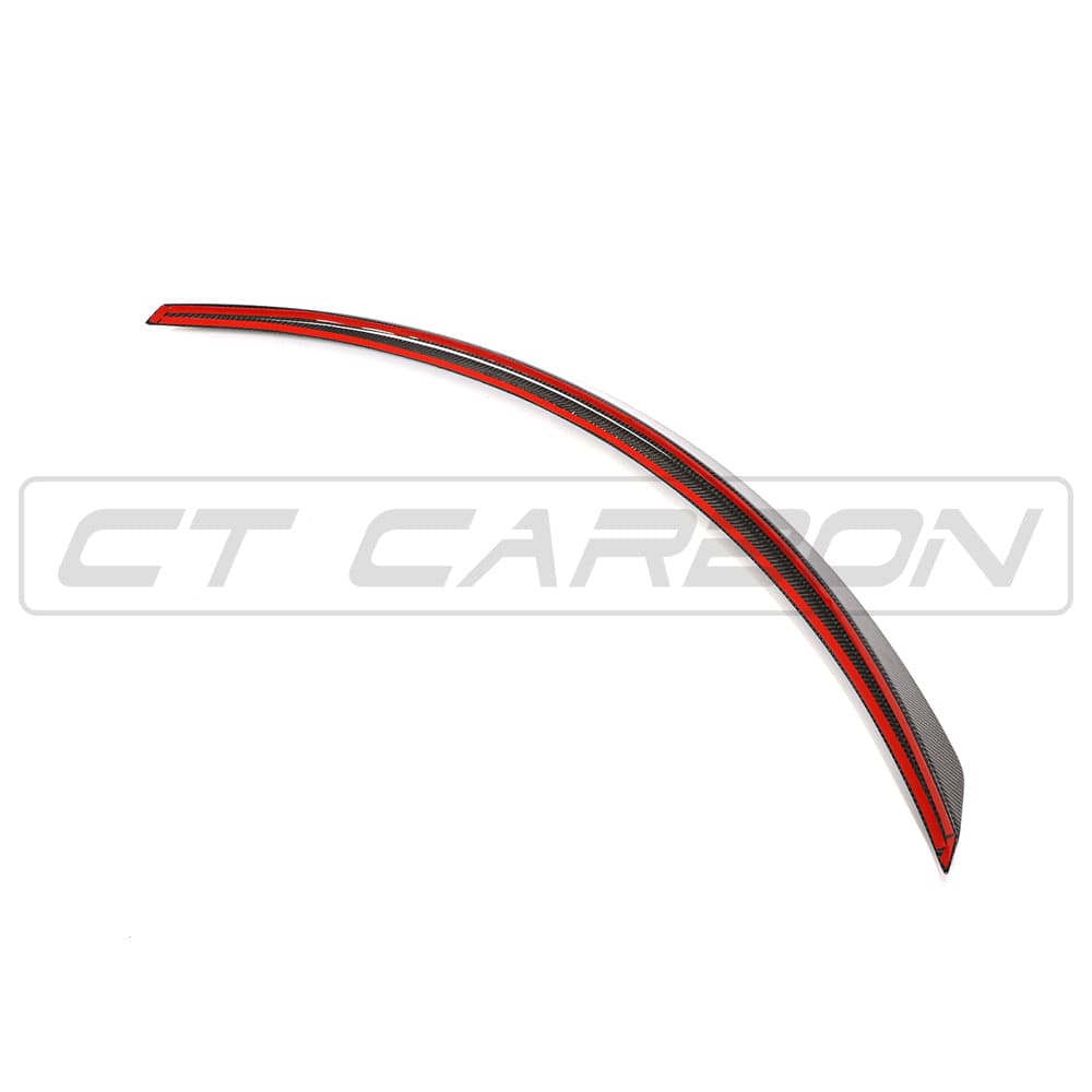 Mercedes C63/C-Class W205 convertible carbon spoiler by CT Carbon, featuring a sleek MO style design.