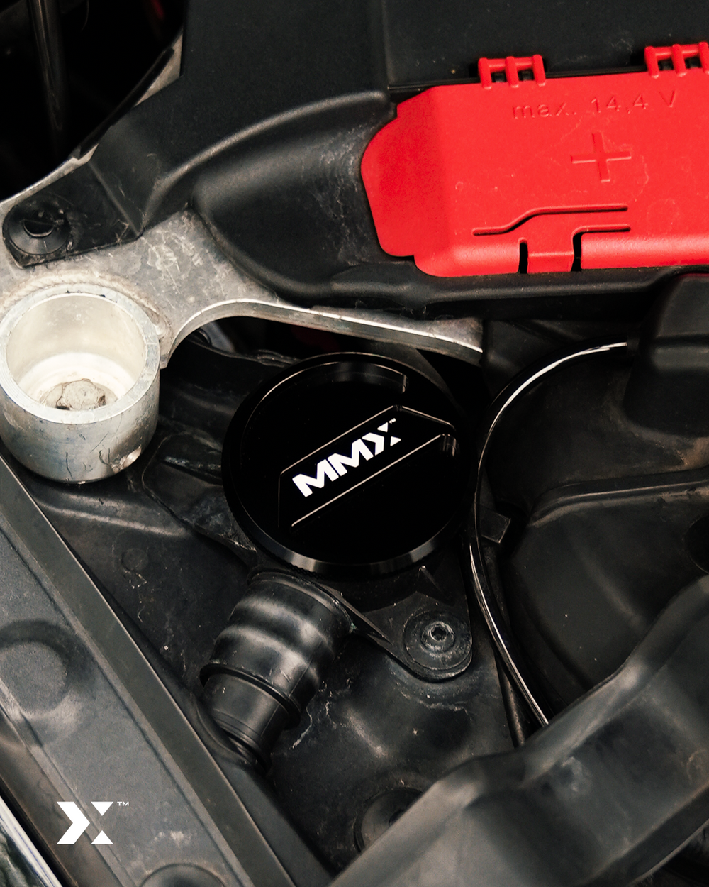 MMX Performance - Washer Fluid Filler Cap | F Series | MMX LOGO