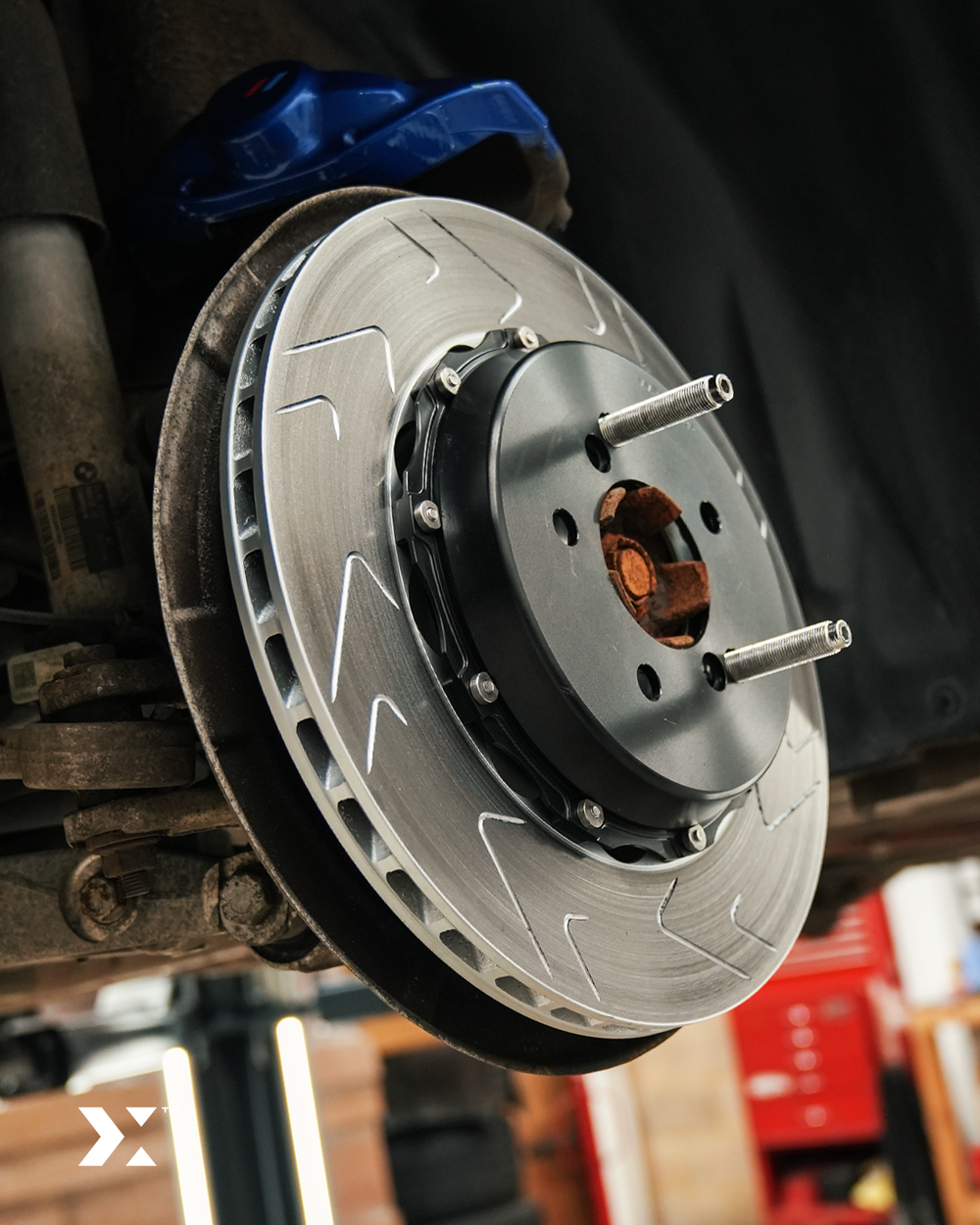 MMX Performance - 2-PIECE BRAKE DISCS/ROTORS - REAR BMW F8x 370mm - Nineteen72 Performance