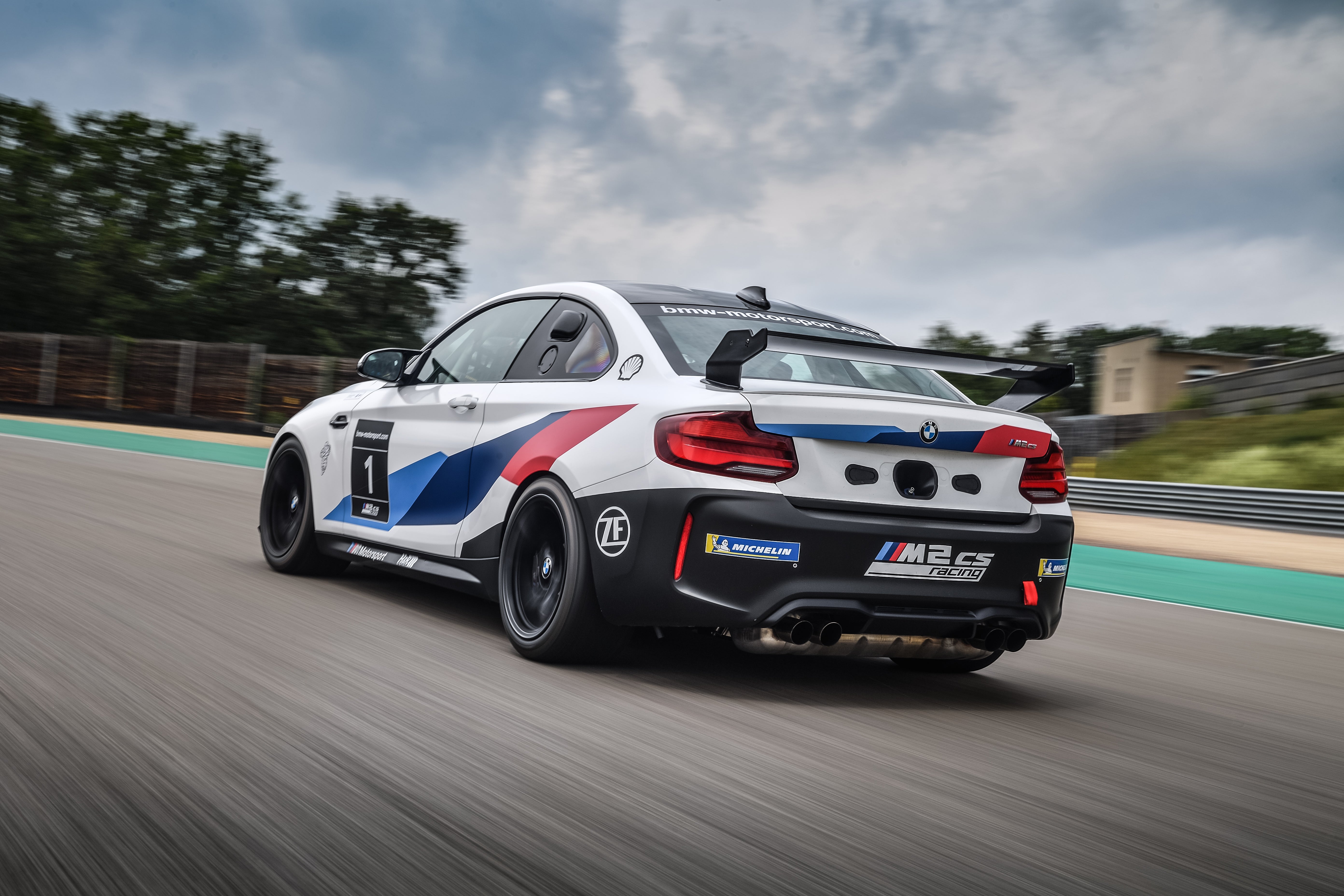 BMW Motorsport (Genuine) - M2 CS Racing Rear Wing - Nineteen72 Performance
