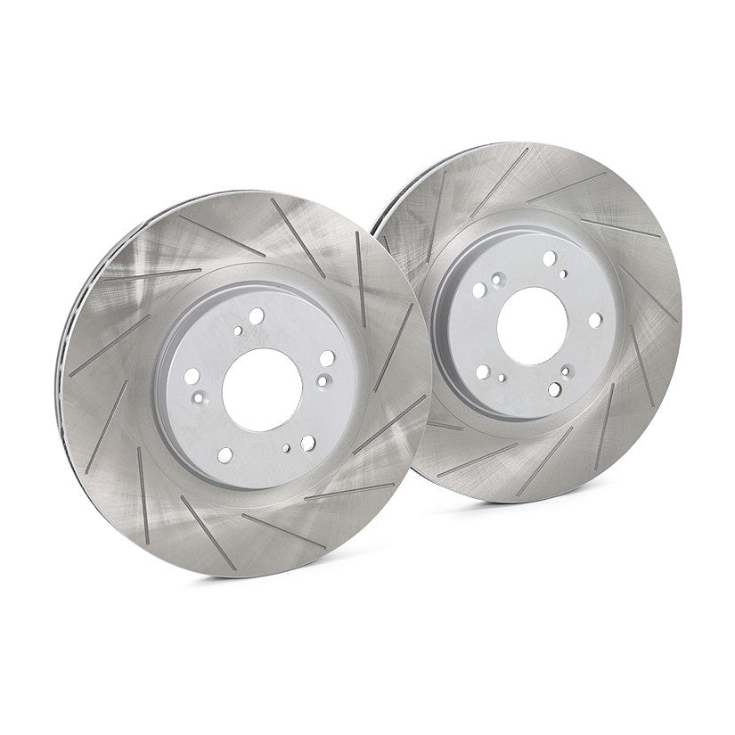 VAG 345mm PBS Front High Carbon Grooved Brake Discs - Nineteen72 Performance