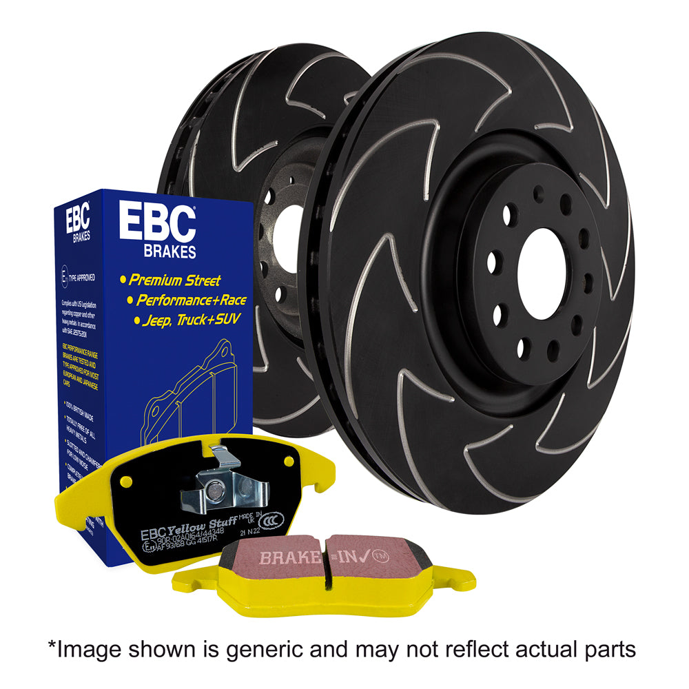 EBC - Front Yellowstuff Pad & Blade Sport Disc Kit PD18KF014 A3 8V (Audi, VW)