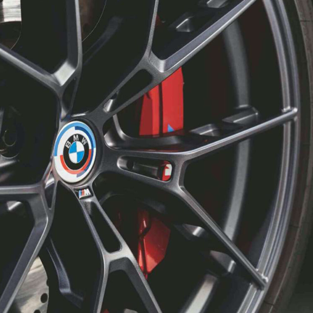 Genuine BMW 50 Years of M Front & Rear Badge Emblem - Nineteen72 Performance