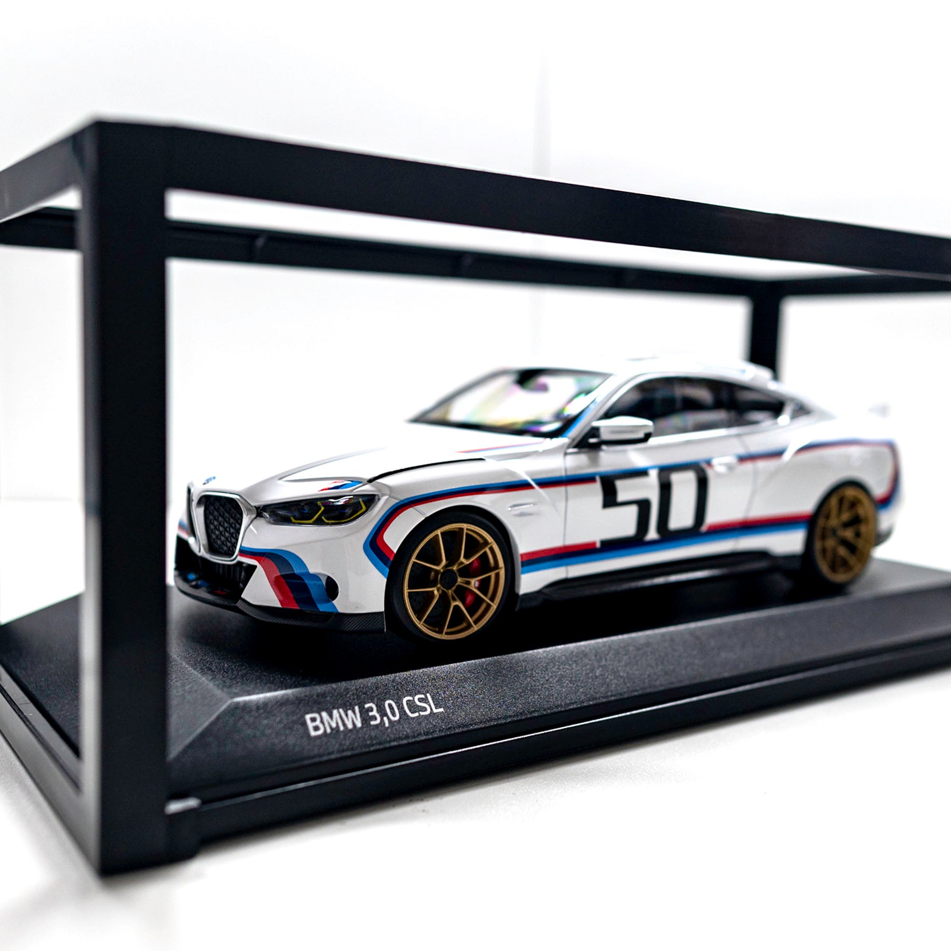 Genuine BMW Collectors Model 3.0 CSL 50 Jahre 1:18 Scale 80432864218 - Nineteen72 Performance