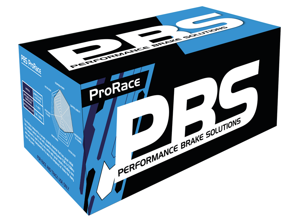 Porsche 911 (996) 3.6 GT2/GT3 & Turbo 99-02 FRONT Performance Brake Pads - Nineteen72 Performance