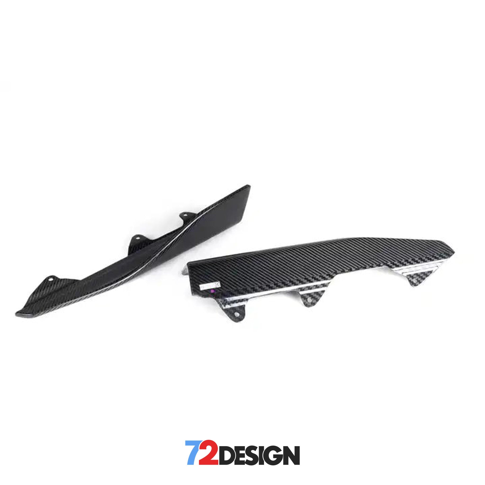 72Design BMW M2/M2C (F87/F87C) Gloss Carbon Fibre (Pre-Preg) Performance Style Side Skirts - Nineteen72 Performance