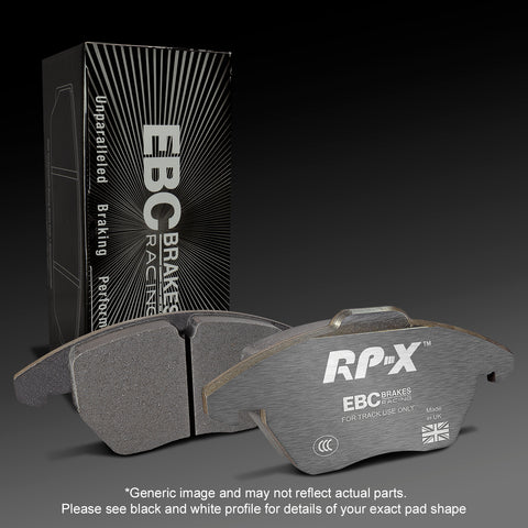 EBC RPX Track pads for AP Racing CP9040 CP7040D61 (DP8042RPX) Front - Nineteen72 Performance