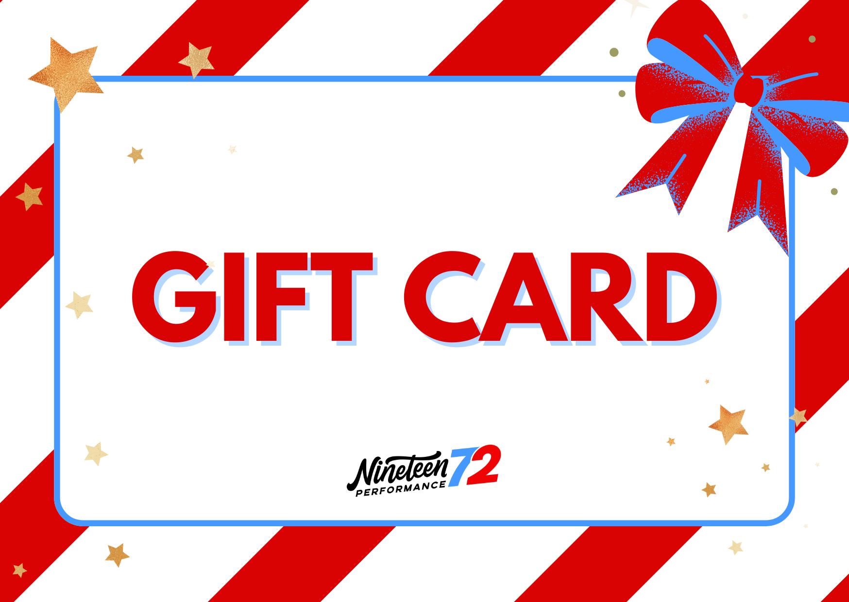 🎄 Nineteen72 Performance Gift Card 🎁 - Nineteen72 Performance
