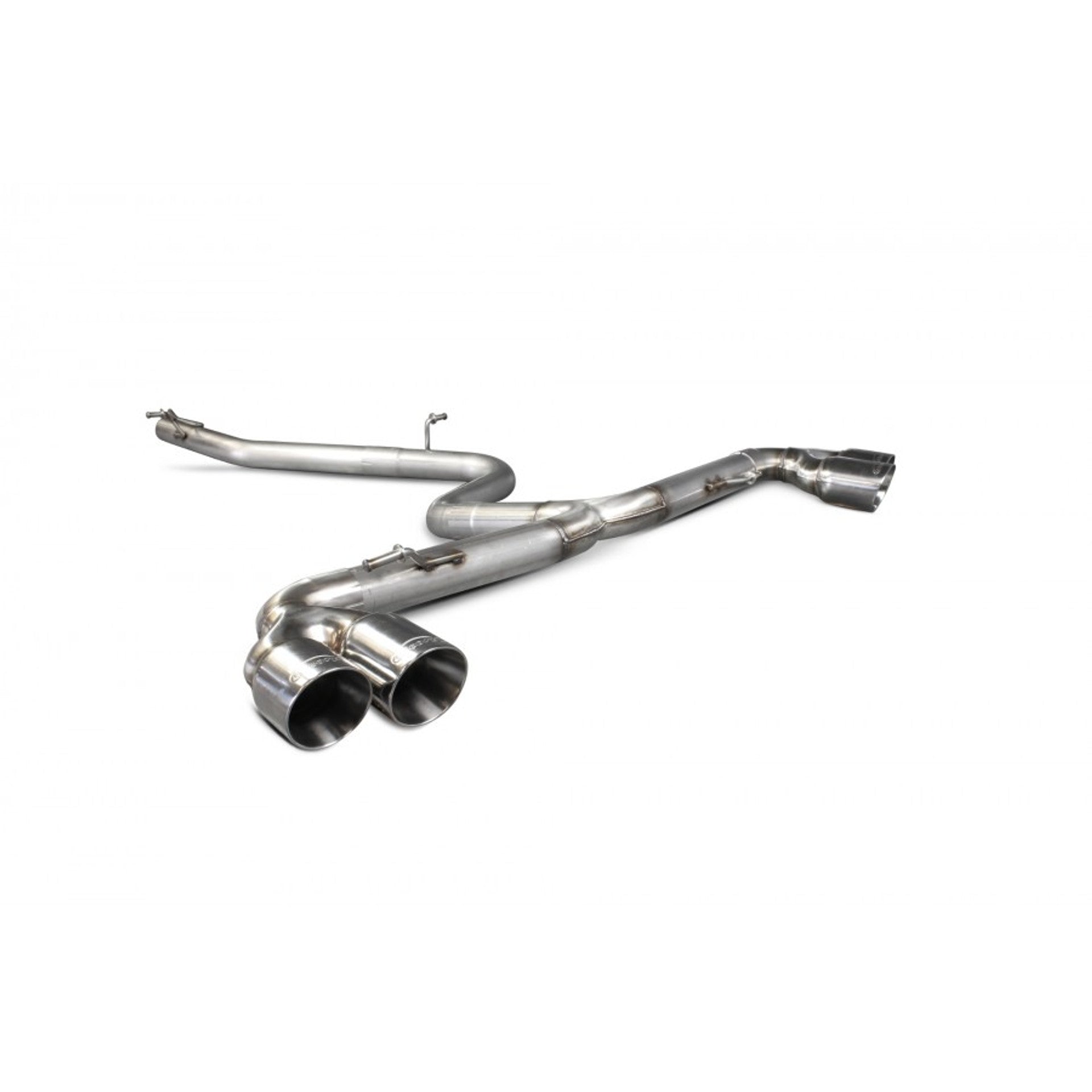 Scorpion Cat Back Exhaust System - Quad Tailpipes - Audi TT 2.0TDI Quattro - Nineteen72 Performance
