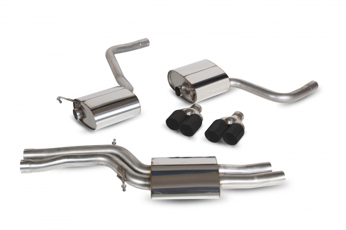 Scorpion Audi S4 3.0 TSFI V6 Quattro & Avant B8/B8.5 2009 - 2016 - Resonated Half System - Nineteen72 Performance