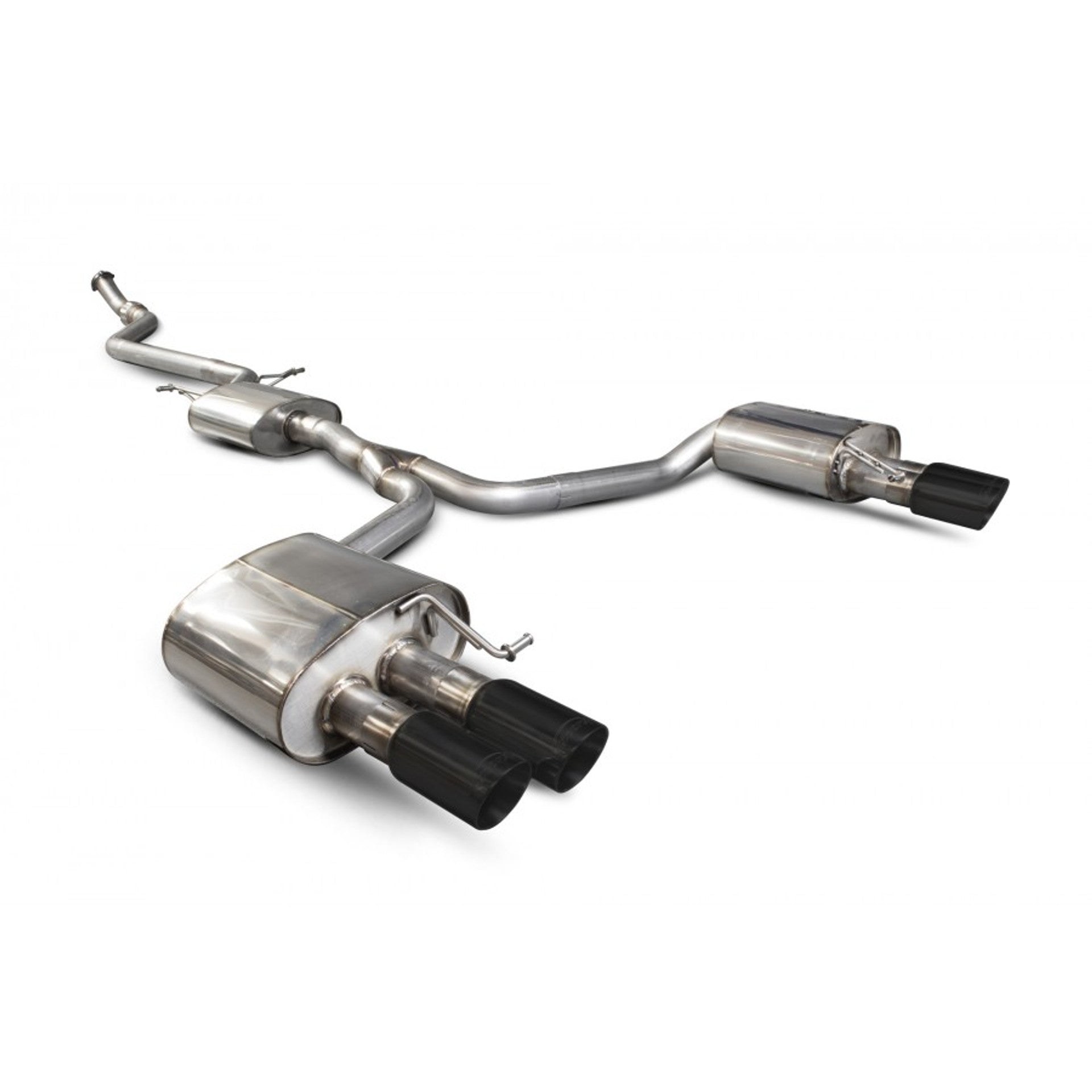 Scorpion Quad Cat-Back Exhaust System - Audi A5 2.0TFSI (2012+) - Nineteen72 Performance