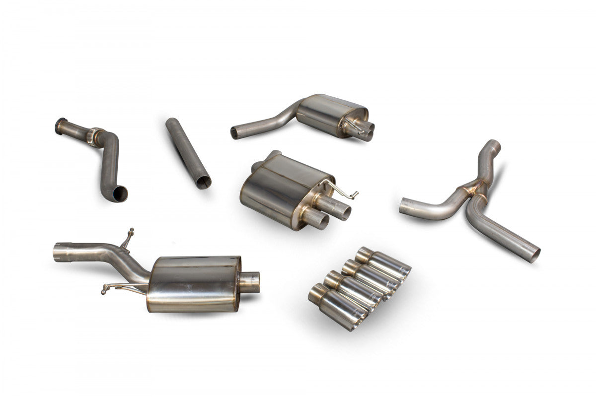 Scorpion Audi A5 B8 2.0 TFSi 12-16 2012 - 2016 - Resonated Cat-back System - Nineteen72 Performance