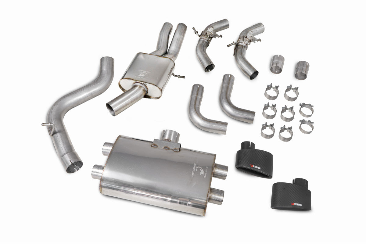 Scorpion Audi RS3 8V Saloon/Sedan 19-20 GPF Model 2019 - 2020 - Cat/GPF-Back System - Nineteen72 Performance