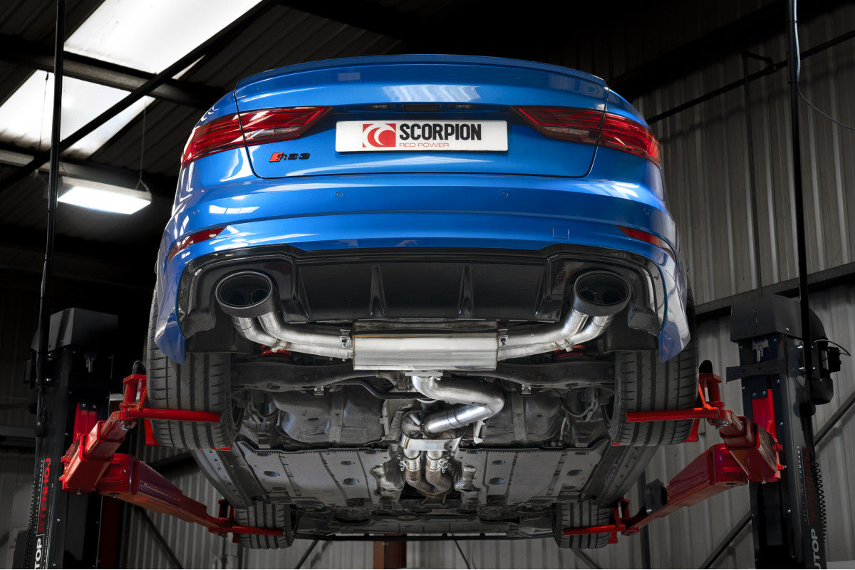 Scorpion Audi RS3 8V Saloon/Sedan 19-20 GPF Model 2019 - 2020 - Cat/GPF-Back System - Nineteen72 Performance