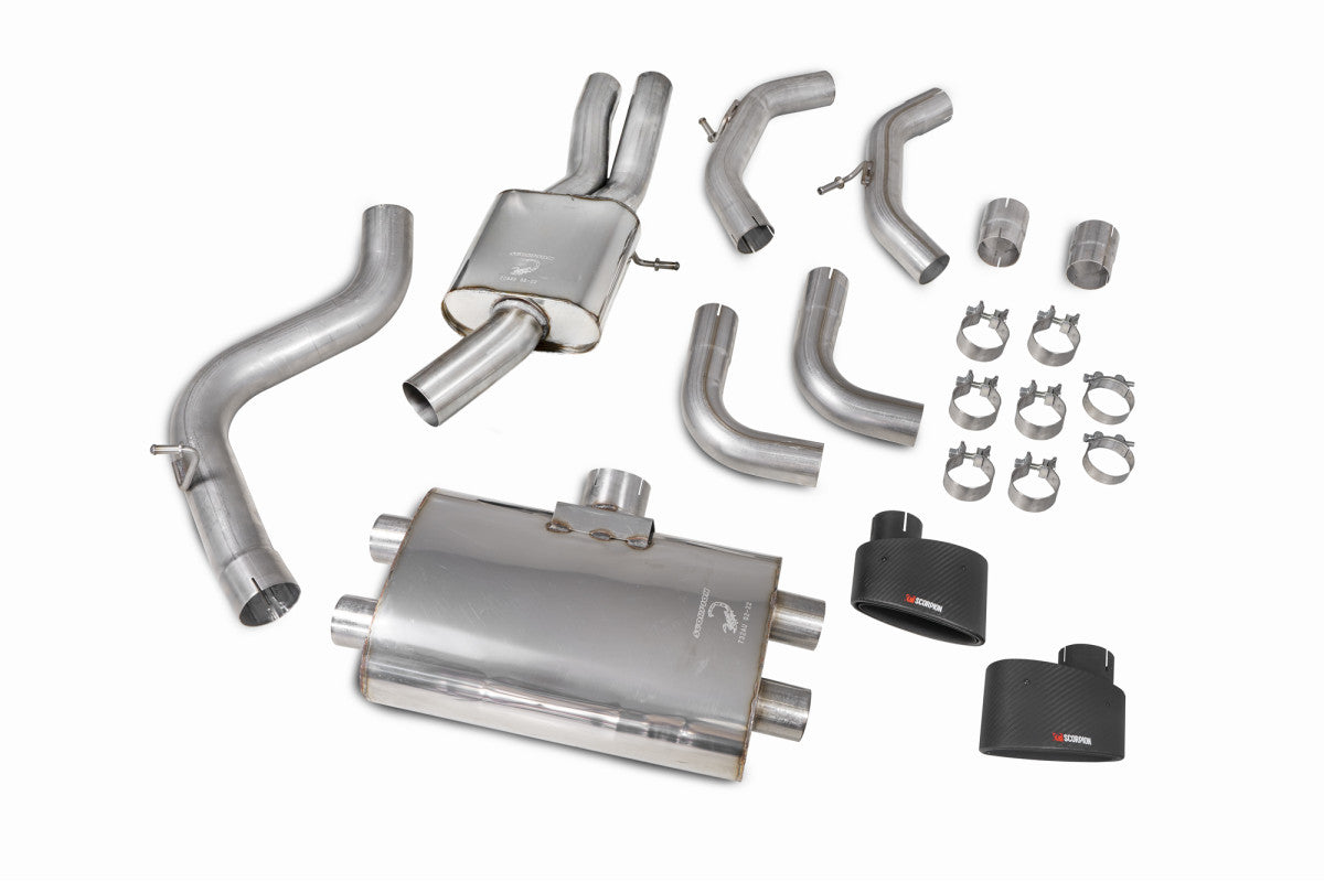 Scorpion Audi RS3 8V Saloon/Sedan 19-20 GPF Model 2019 - 2020 - Cat/GPF-Back System - Nineteen72 Performance