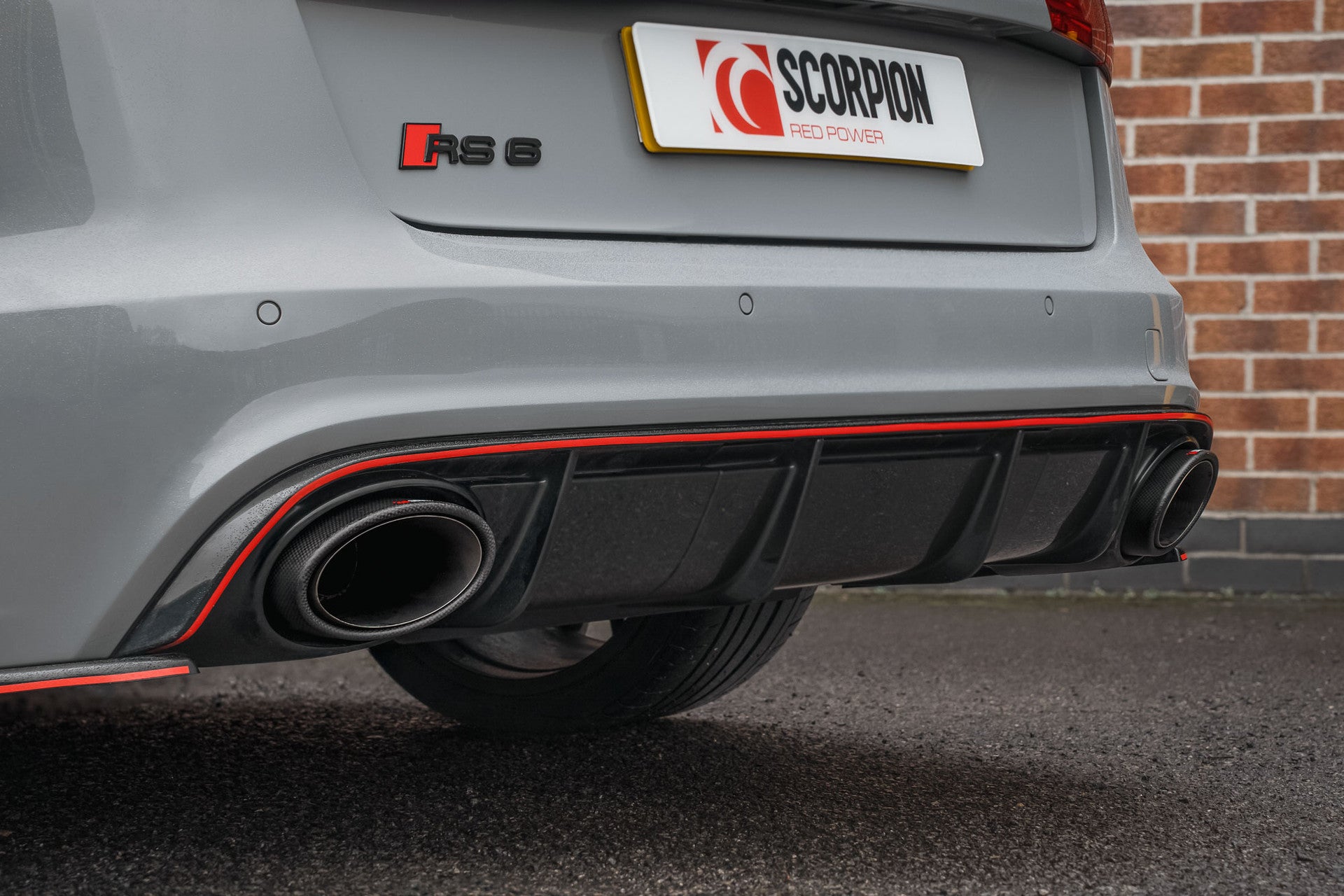 Scorpion 170 x 120mm Carbon Fibre Ascari RS trim (pair) - RS6 Avant C7 - Nineteen72 Performance
