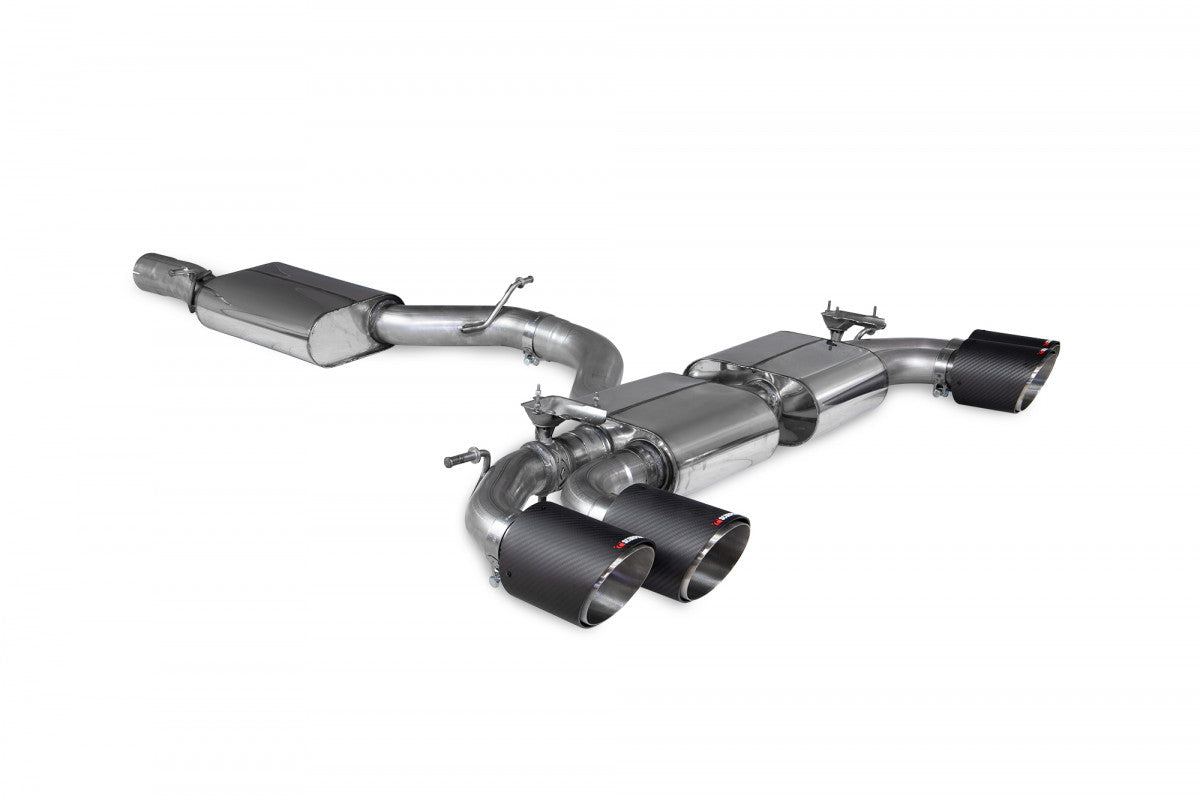 Scorpion Audi S3 2.0TFSI 8Y Quattro (Sportback) ROW 2020 - 2024 - Cat/GPF-back System - Nineteen72 Performance
