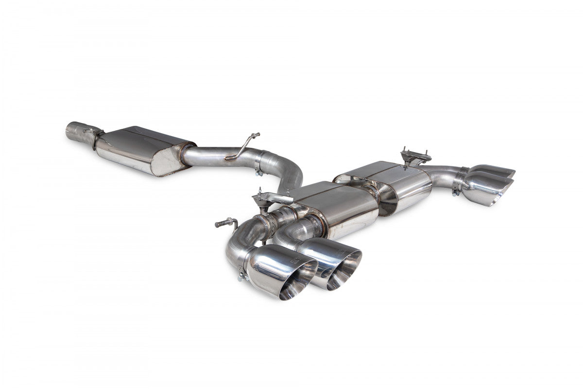 Scorpion Audi S3 2.0TFSI 8Y Quattro (Sportback) ROW 2020 - 2024 - Cat/GPF-back System - Nineteen72 Performance