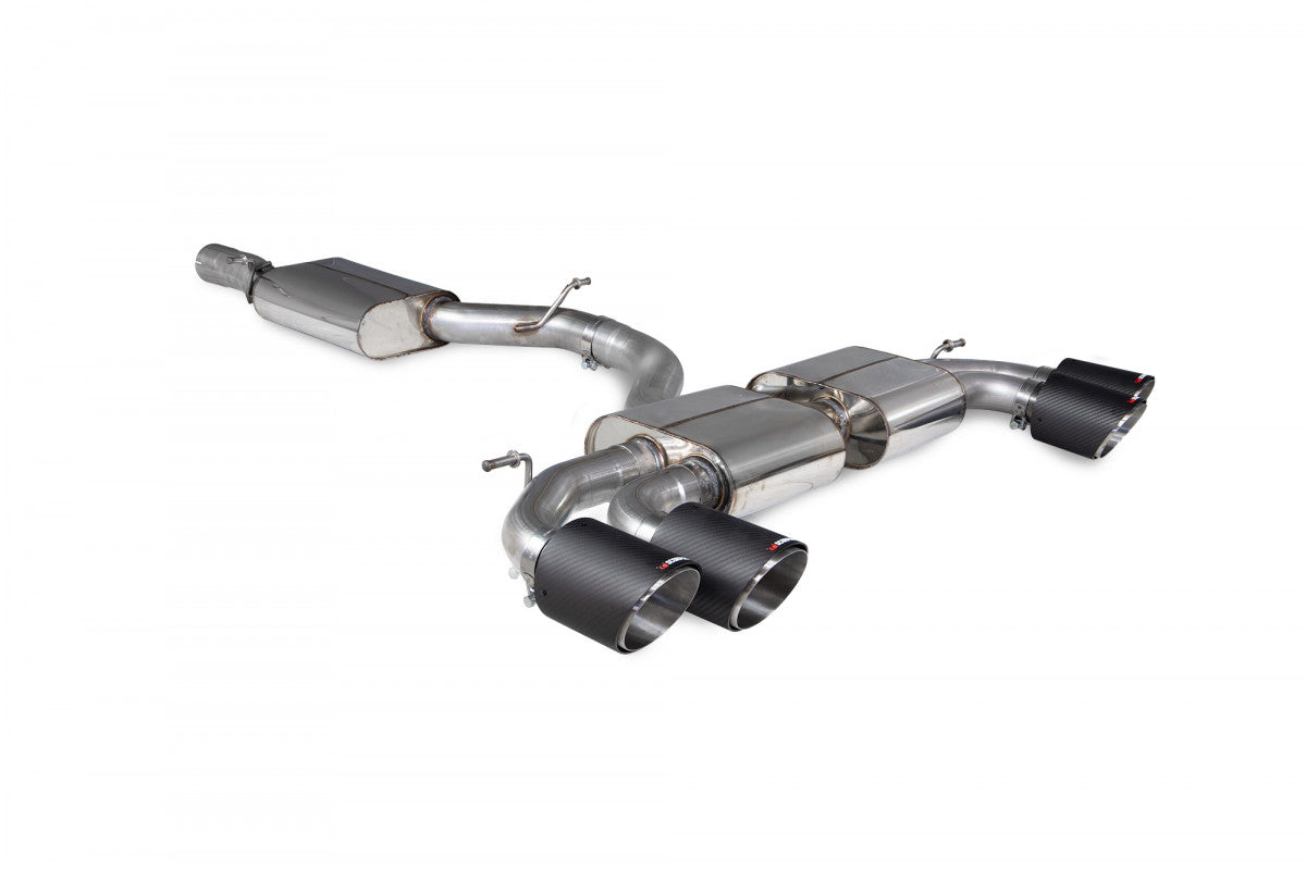 Scorpion Audi S3 2.0TFSI 8Y Quattro (Sportback) ROW 2020 - 2024 - Cat/GPF-back System - Nineteen72 Performance