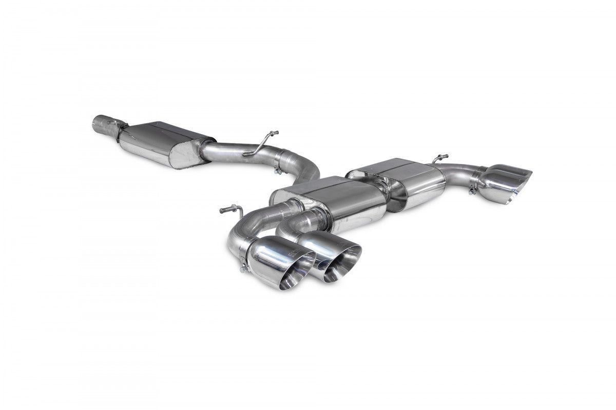 Scorpion Audi S3 2.0TFSI 8Y Quattro (Sportback) ROW 2020 - 2024 - Cat/GPF-back System - Nineteen72 Performance