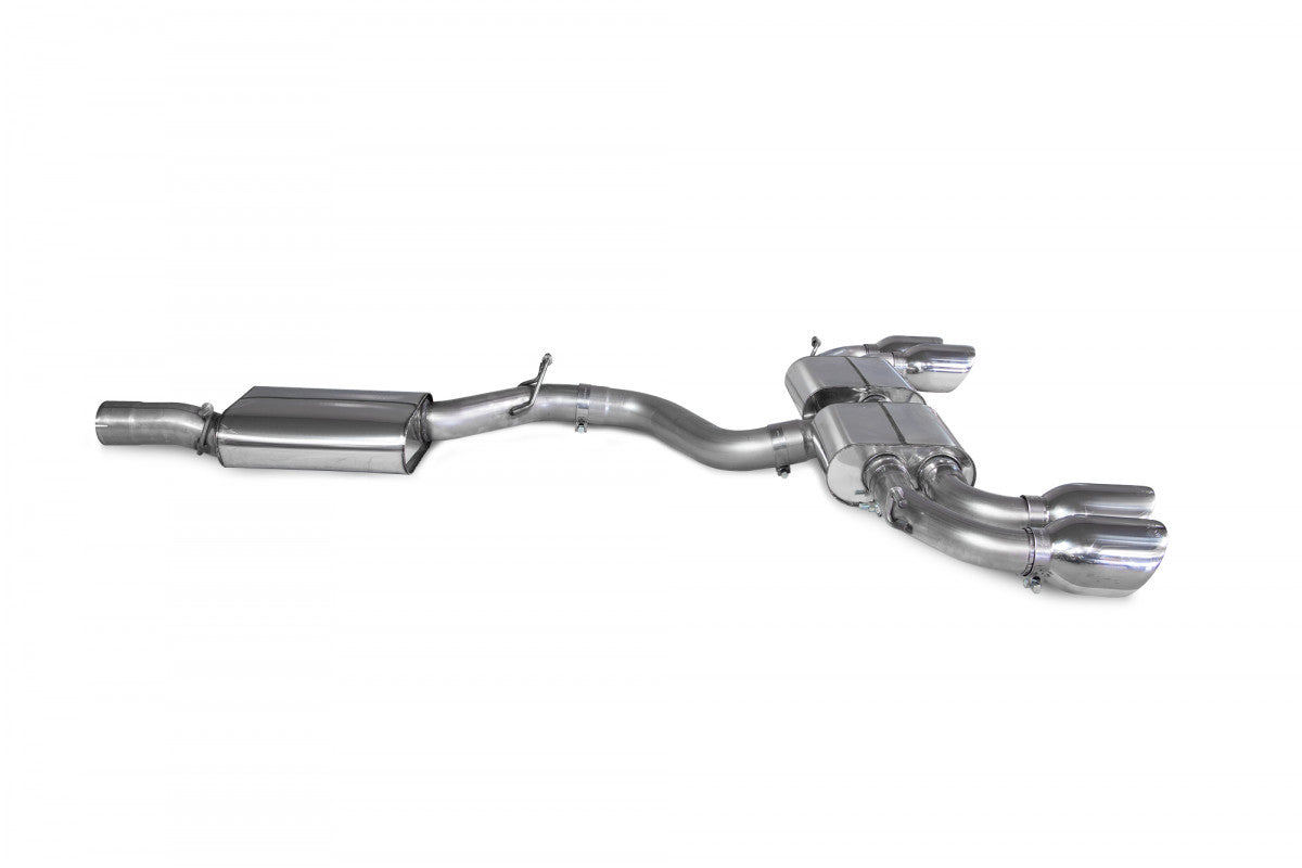 Scorpion Audi S3 2.0TFSI 8Y Quattro (Sportback) ROW 2020 - 2024 - Cat/GPF-back System - Nineteen72 Performance