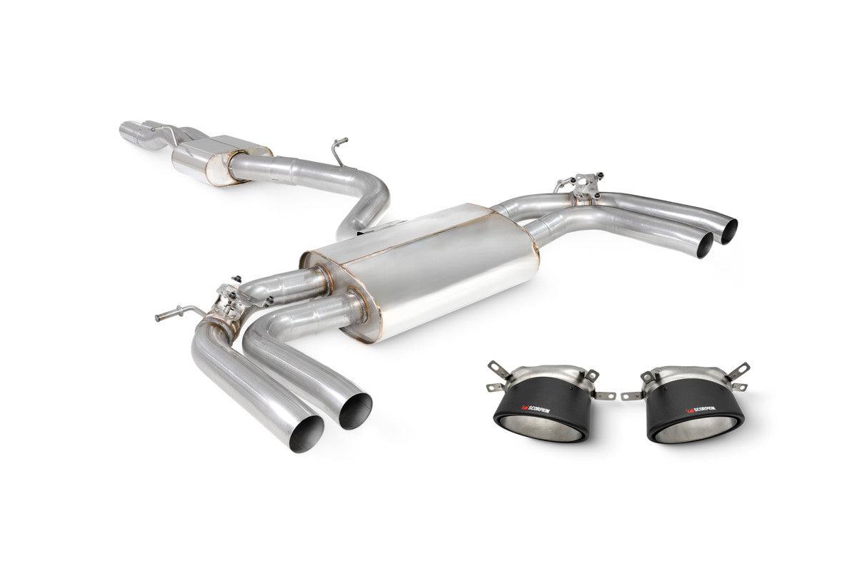Scorpion Audi RS3 8Y Saloon/Sedan 21-Current GPF Model 2021 - 2024 - Cat/GPF-Back System - Nineteen72 Performance