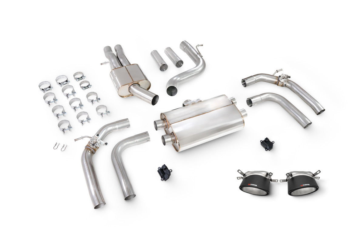 Scorpion Audi RS3 8Y Saloon/Sedan 21-Current GPF Model 2021 - 2024 - Cat/GPF-Back System - Nineteen72 Performance