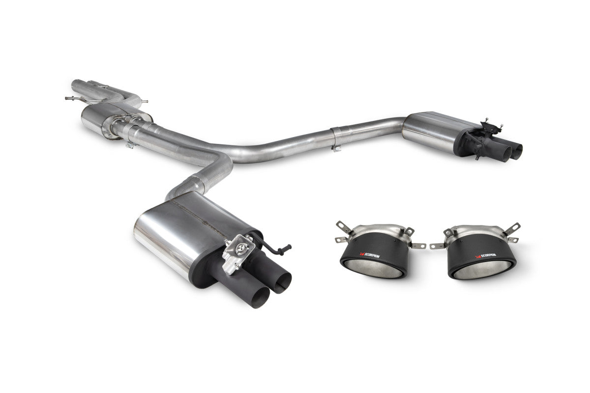 Scorpion Audi RS6 C7 4.0 TFSI Biturbo Quattro 2013 - 2018 - Half System - Nineteen72 Performance