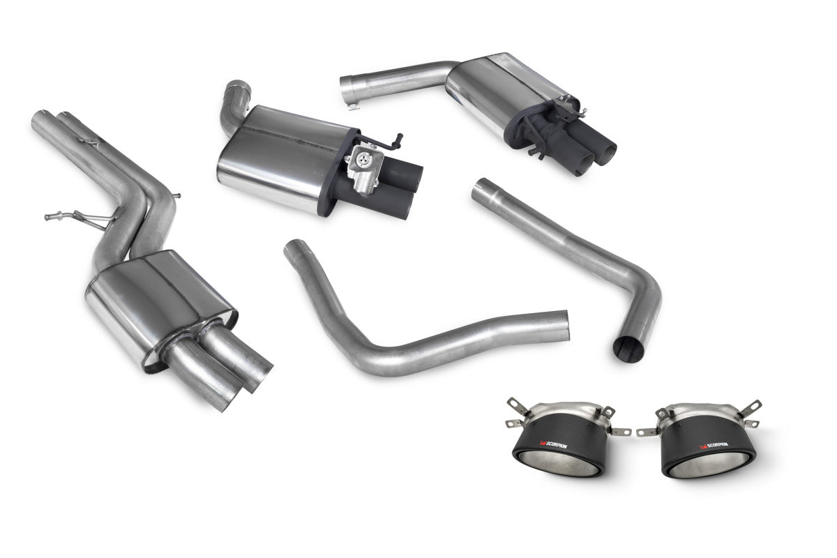 Scorpion Audi RS6 C7 4.0 TFSI Biturbo Quattro 2013 - 2018 - Half System - Nineteen72 Performance