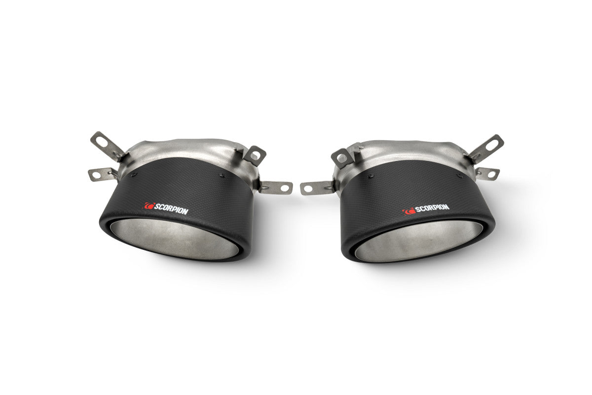 Scorpion Audi RS6 C7 4.0 TFSI Biturbo Quattro 2013 - 2018 - 170 x 120mm Carbon Fibre Ascari RS trim (pair) - Nineteen72 Performance