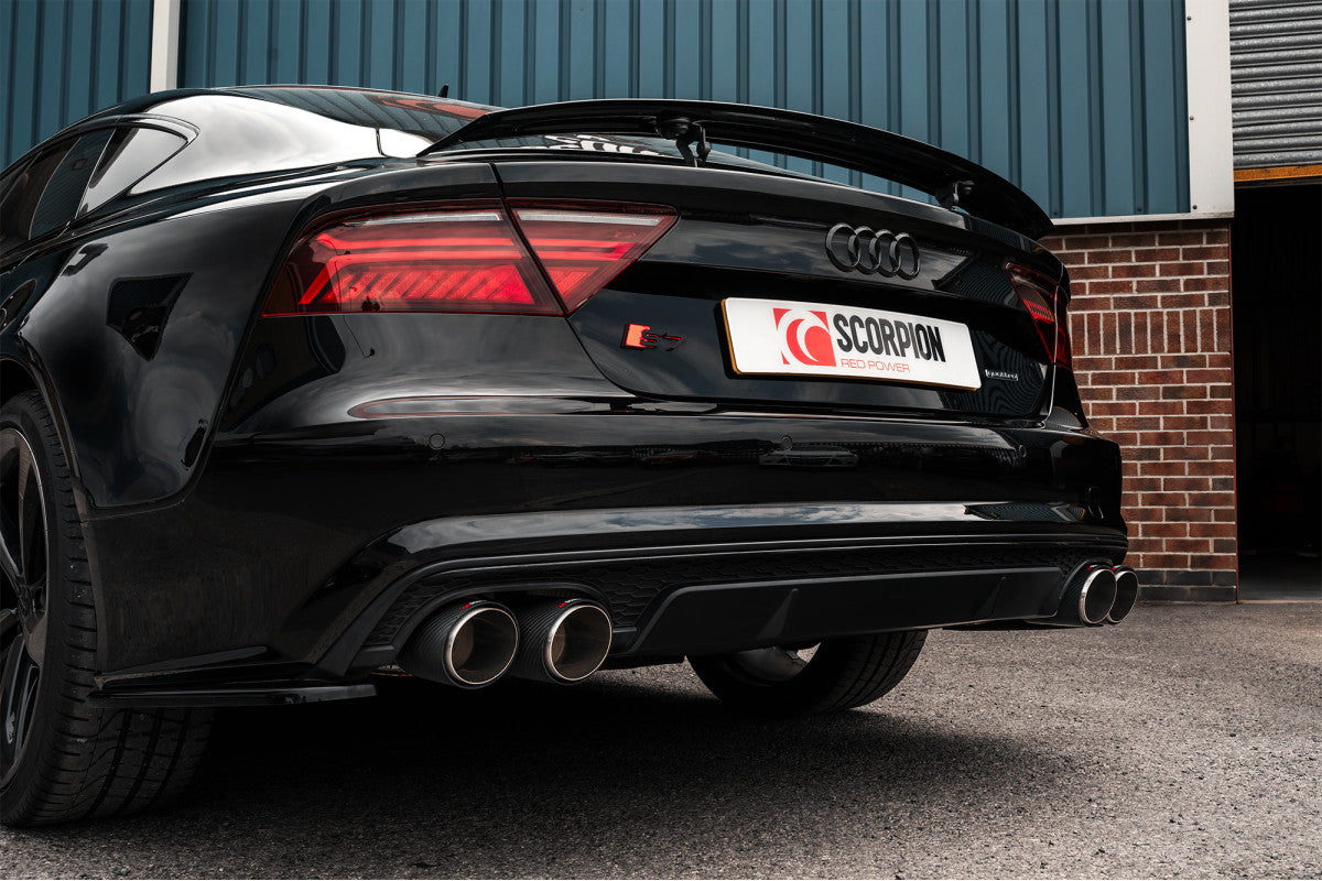 Scorpion Audi S7 C7 4.0 TFSI Biturbo Quattro 2012 - 2018 - Resonated Half System - Nineteen72 Performance