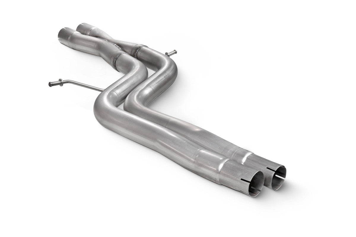Scorpion Audi S4 3.0 TSFI V6 Quattro & Avant B8/B8.5 2009 - 2016 - Original Centre Silencer Delete With X-pipe - Nineteen72 Performance