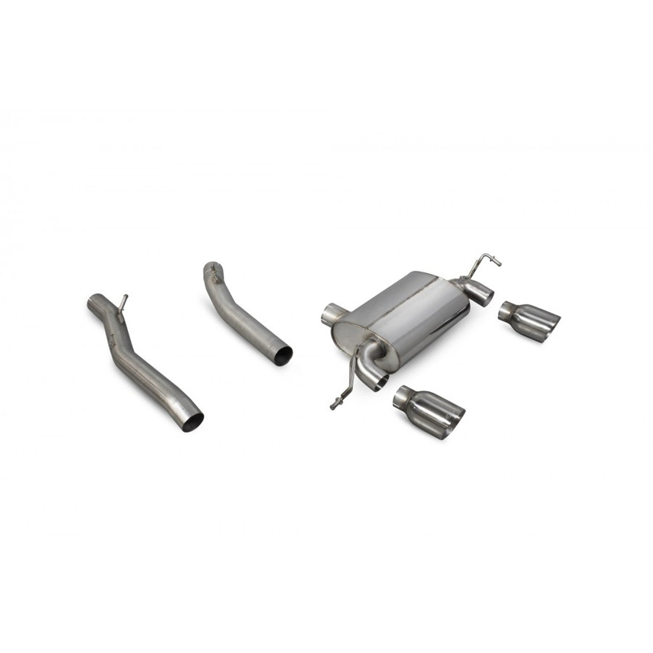 Scorpion Cat Back Exhaust System - Audi TT 8N Quattro Sport 240hp - Nineteen72 Performance
