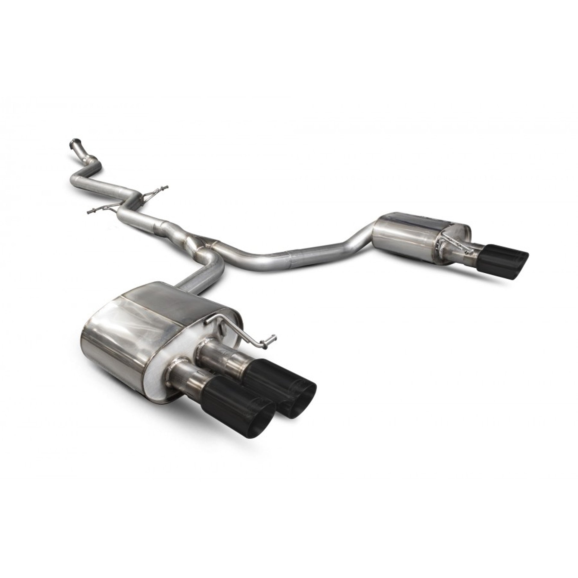 Scorpion Quad Cat-Back Exhaust System - Audi A5 2.0TFSI (2012+) - Nineteen72 Performance