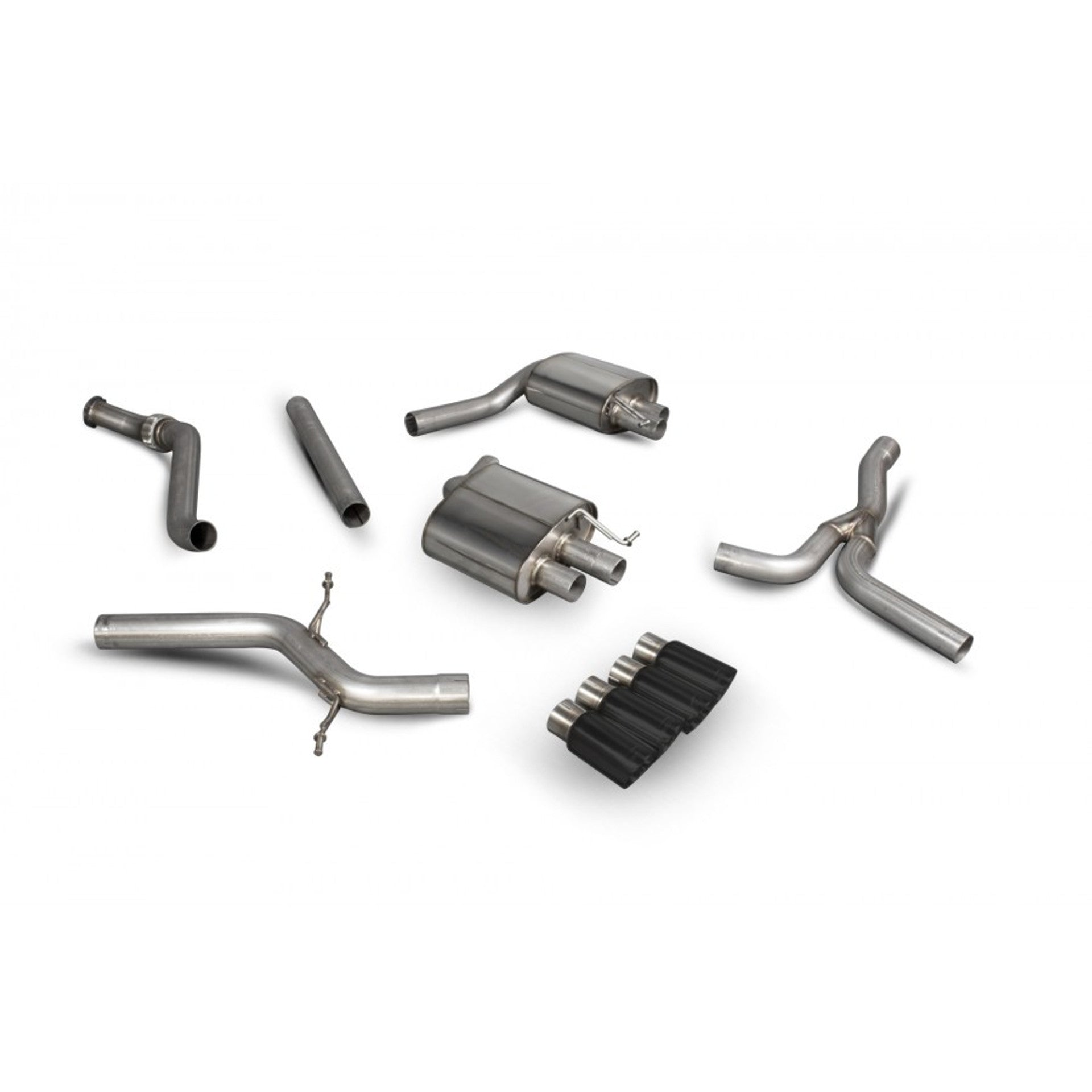 Scorpion Quad Cat-Back Exhaust System - Audi A5 2.0TFSI (2012+) - Nineteen72 Performance