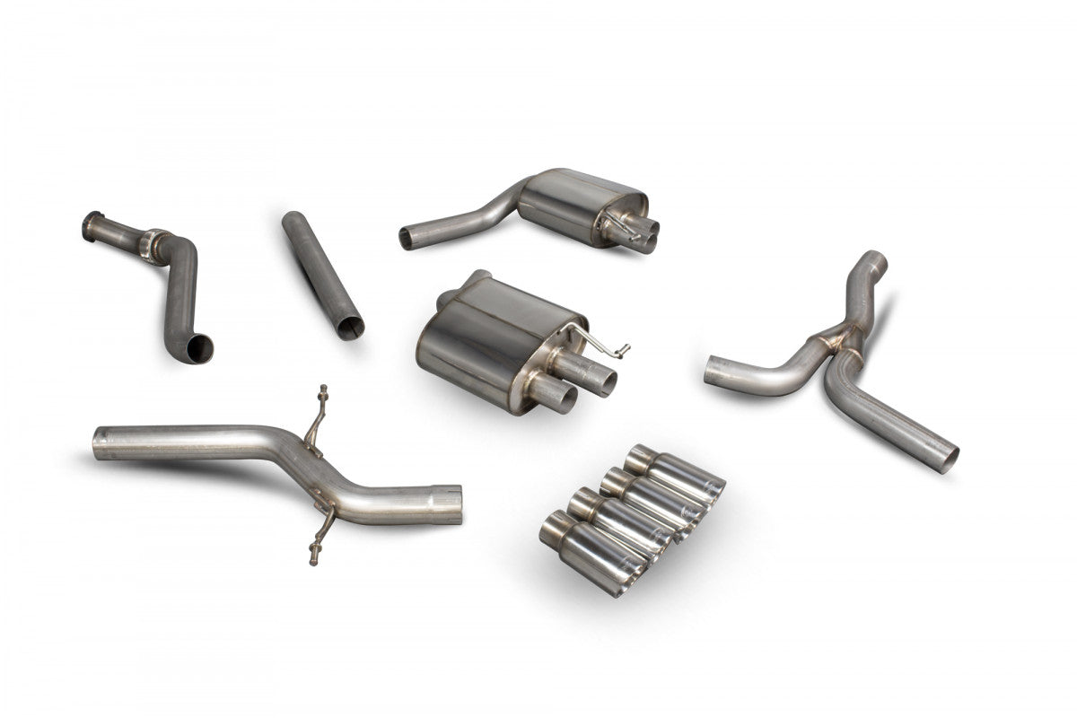 Scorpion Audi A5 B8 2.0 TFSi 12-16 2012 - 2016 - Resonated Cat-back System - Nineteen72 Performance