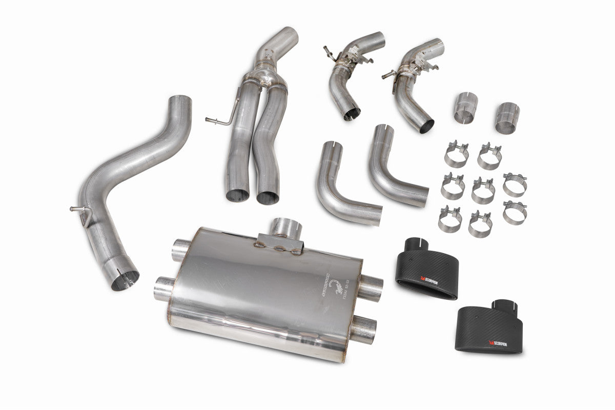 Scorpion Audi RS3 8V Saloon/Sedan 19-20 GPF Model 2019 - 2020 - Cat/GPF-Back System - Nineteen72 Performance