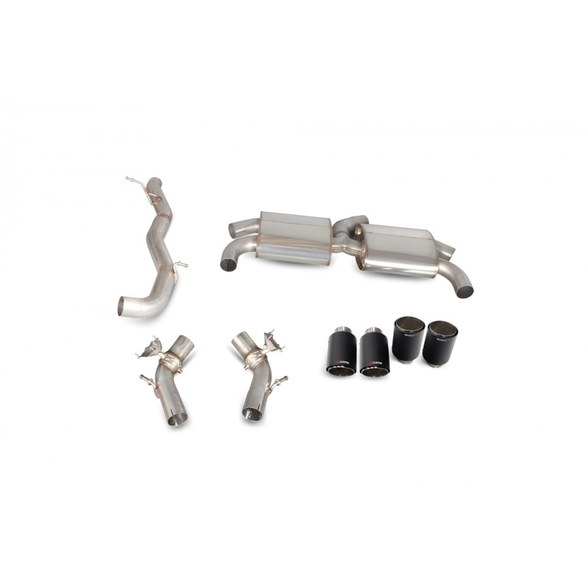 Scorpion GPF-back Non-Resonated Exhaust System - SQ2 - Nineteen72 Performance