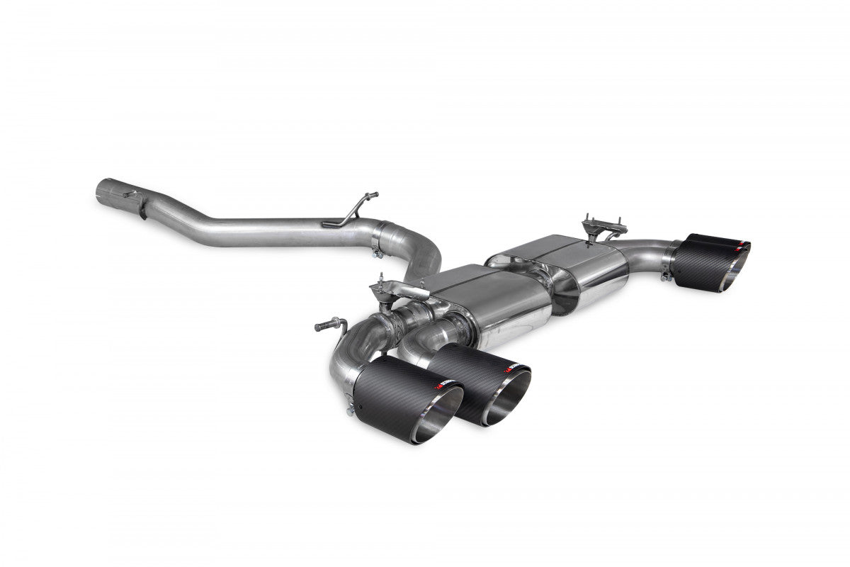 Scorpion Audi S3 2.0TFSI 8Y Quattro (Sportback) ROW 2020 - 2024 - Cat/GPF-back System - Nineteen72 Performance