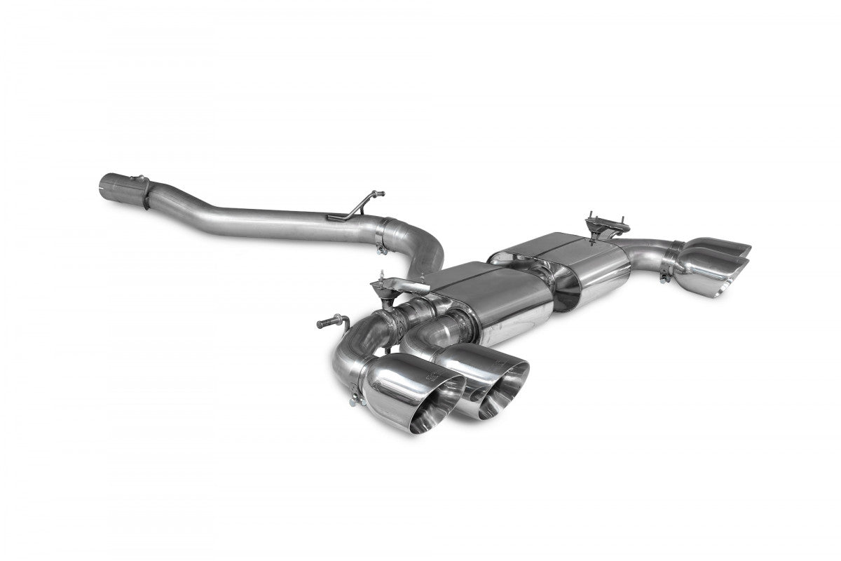 Scorpion Audi S3 2.0TFSI 8Y Quattro (Sportback) ROW 2020 - 2024 - Cat/GPF-back System - Nineteen72 Performance