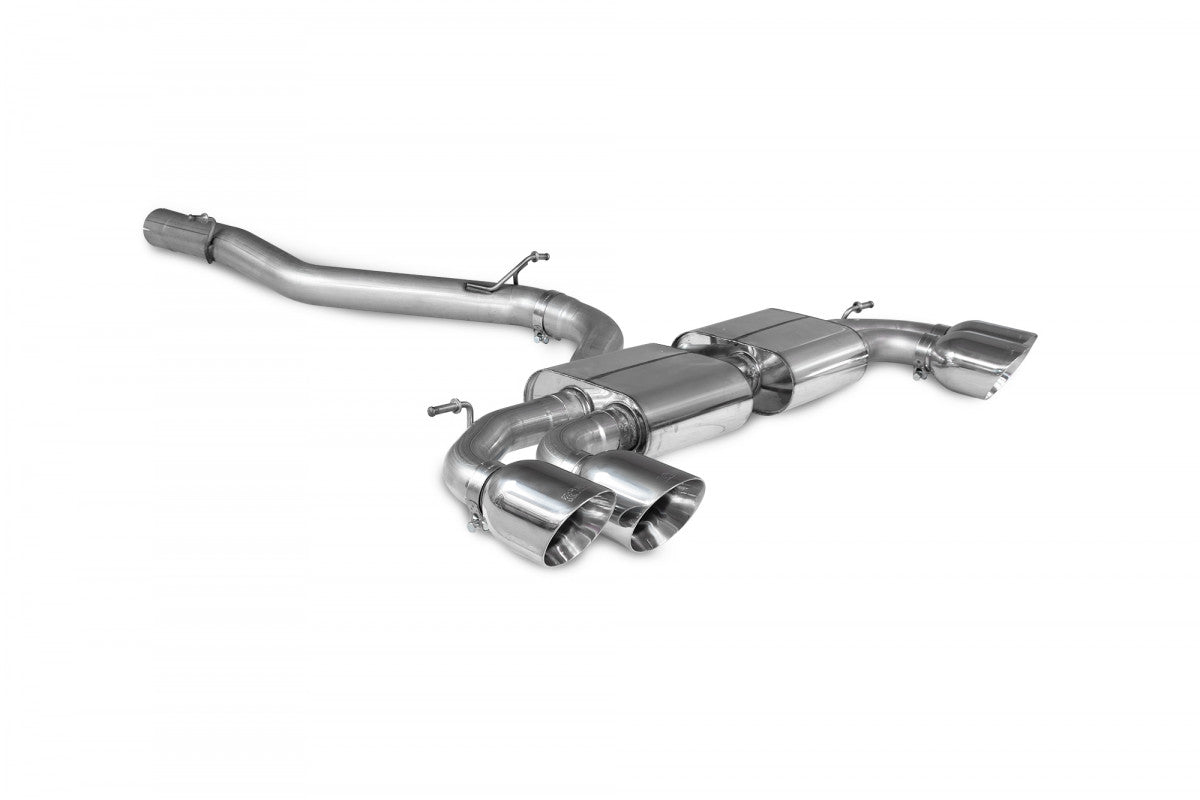 Scorpion Audi S3 2.0TFSI 8Y Quattro (Sportback) ROW 2020 - 2024 - Cat/GPF-back System - Nineteen72 Performance