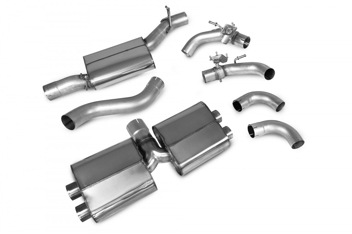 Scorpion Audi S3 2.0TFSI 8Y Quattro (Sportback) ROW 2020 - 2024 - Cat/GPF-back System - Nineteen72 Performance
