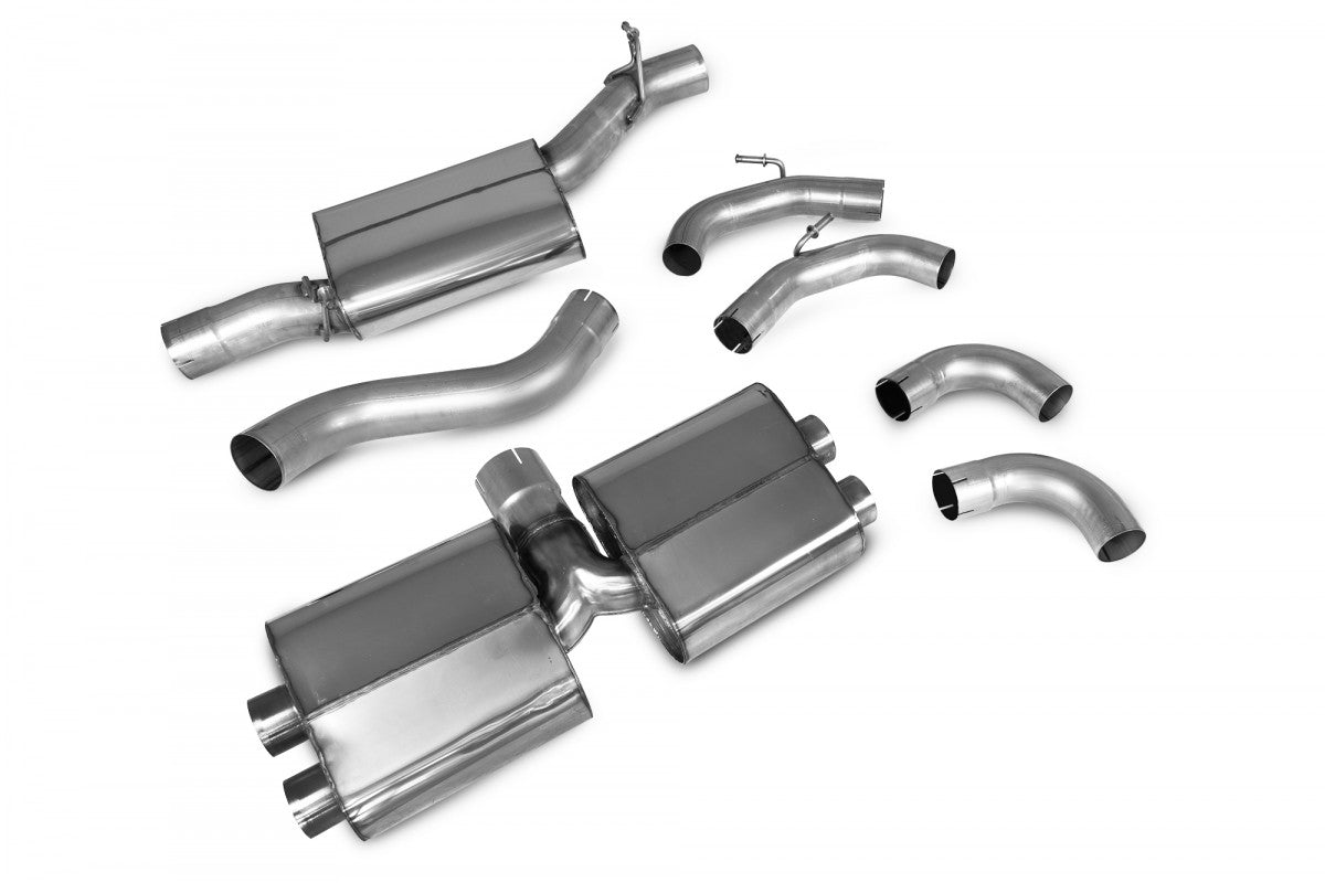 Scorpion Audi S3 2.0TFSI 8Y Quattro (Sportback) ROW 2020 - 2024 - Cat/GPF-back System - Nineteen72 Performance