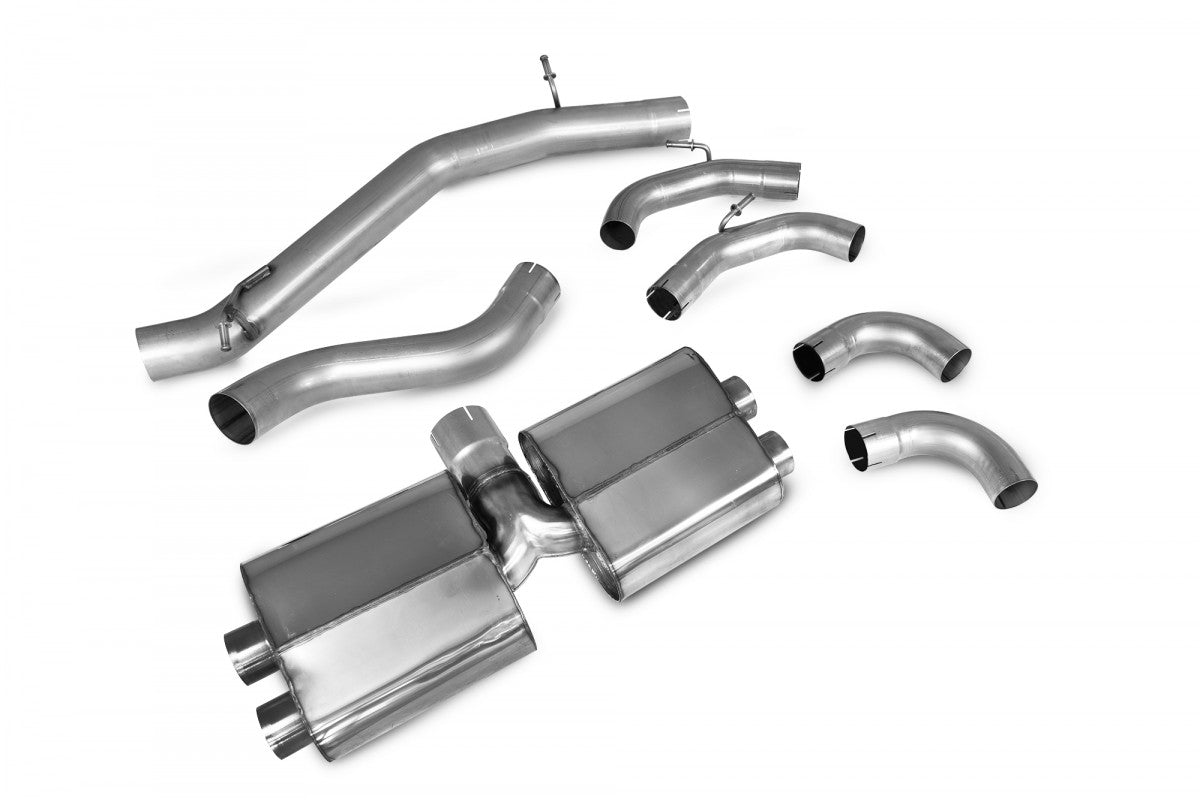 Scorpion Audi S3 2.0TFSI 8Y Quattro (Sportback) ROW 2020 - 2024 - Cat/GPF-back System - Nineteen72 Performance