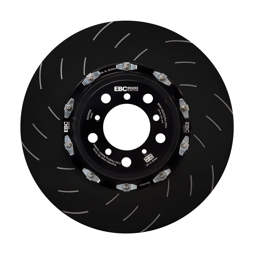EBC Racing SG2F006 front 2-piece floating brake disc for BMW F87 M2 F80 M3 F82 F83 M4