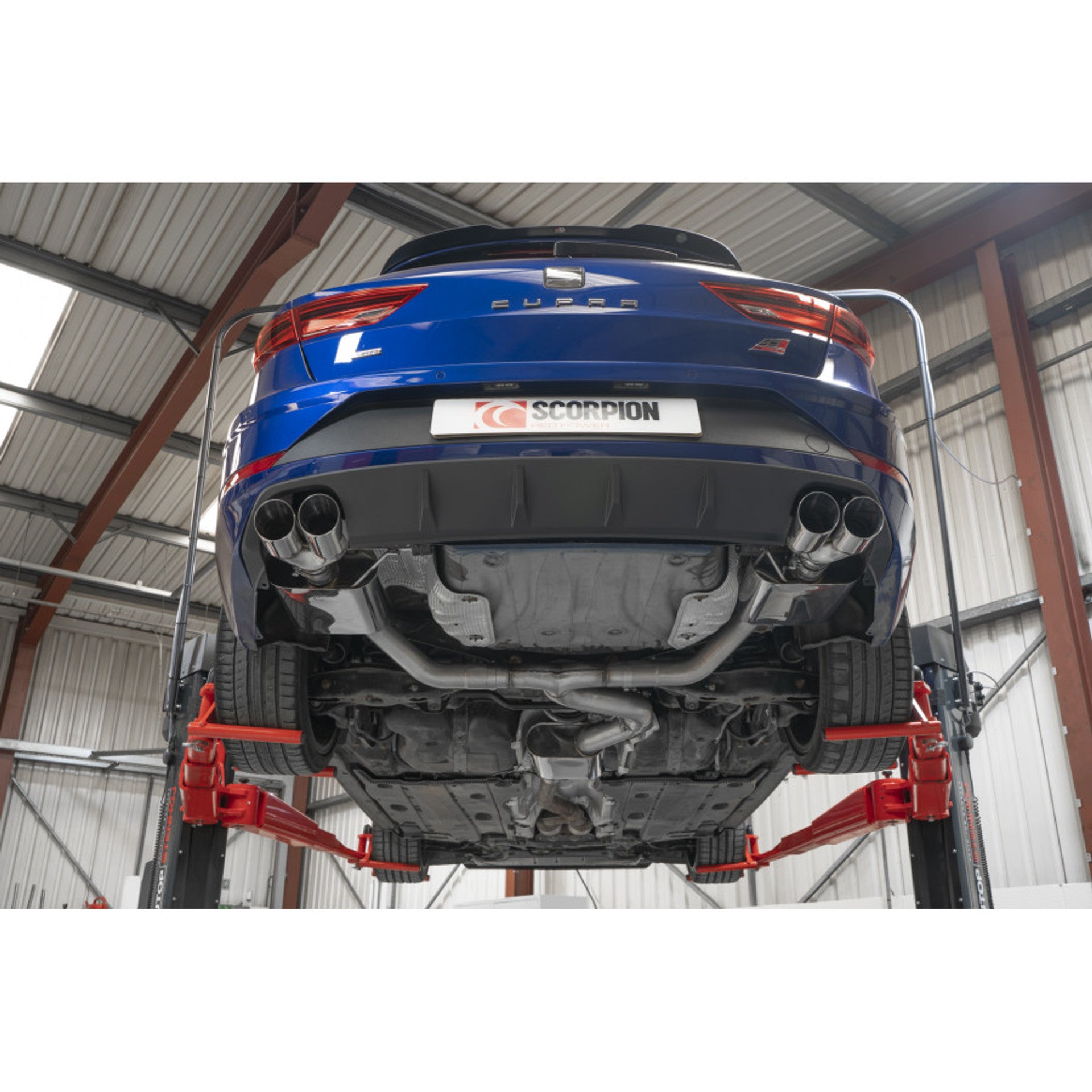Scorpion GPF Back Exhaust System - Leon Cupra ST 300 4Drive - Nineteen72 Performance