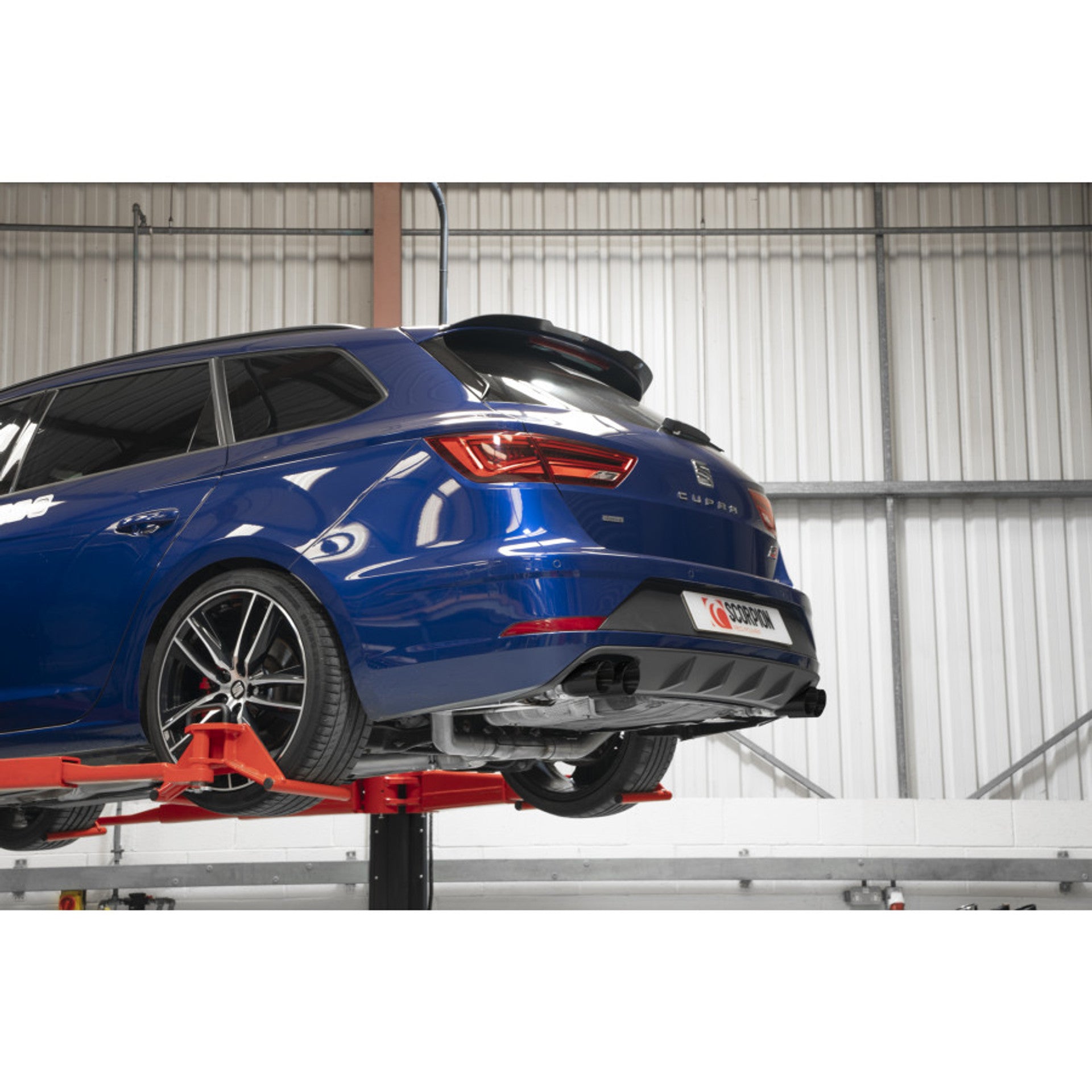 Scorpion GPF Back Exhaust System - Leon Cupra ST 300 4Drive - Nineteen72 Performance